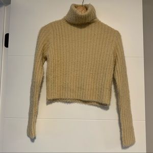 Shein | Fuzzy Turtleneck Sweater